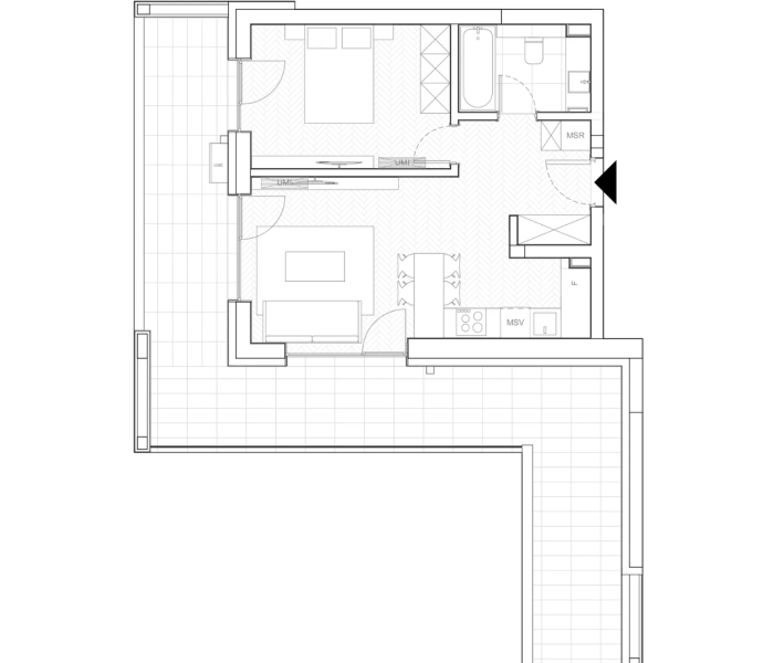 Apartament 2 camere de vanzare decomandat, 54 mp, Bucuresti Vest, Drumul Taberei